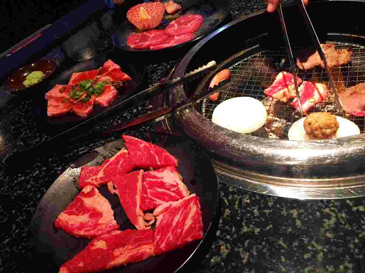 あみやき亭で焼肉
