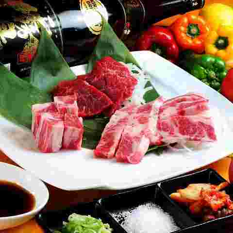 炭火焼肉 ふうふう亭 なんば道頓堀店のメニュー例