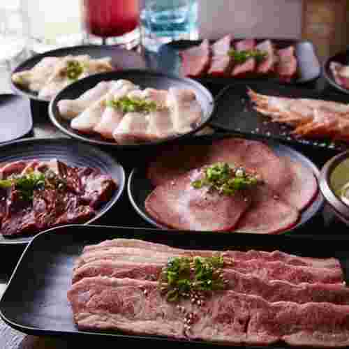 七輪焼肉 安安 日本橋店のメニュー例