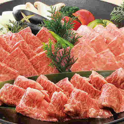 焼肉 食べ放題 黒べこ屋 裏なんば店のお肉
