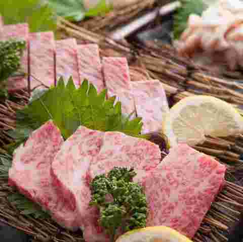 個室＆黒毛和牛焼肉＆しゃぶしゃぶ＆すき焼き善(ぜん)なんば店のお肉