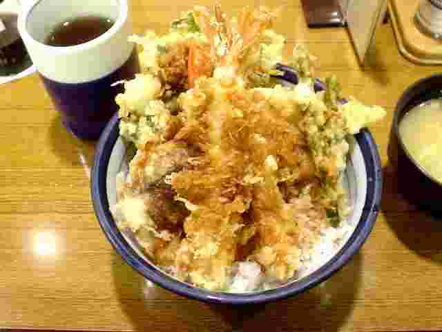 てんやの冬天丼