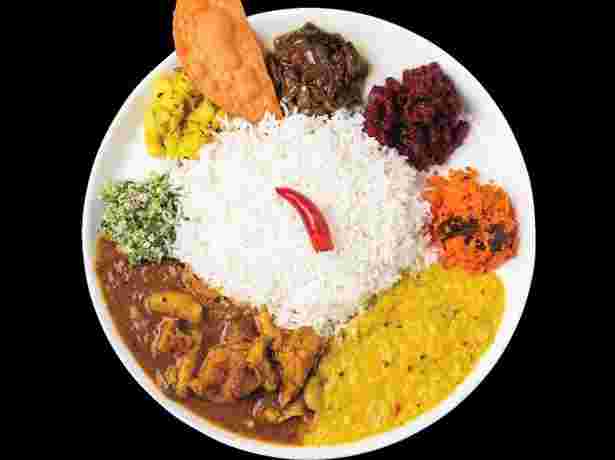 大阪スパイスカレーボンガラプレート画像