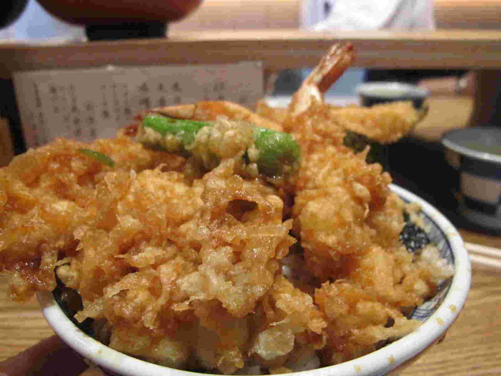 金子半之助の天丼