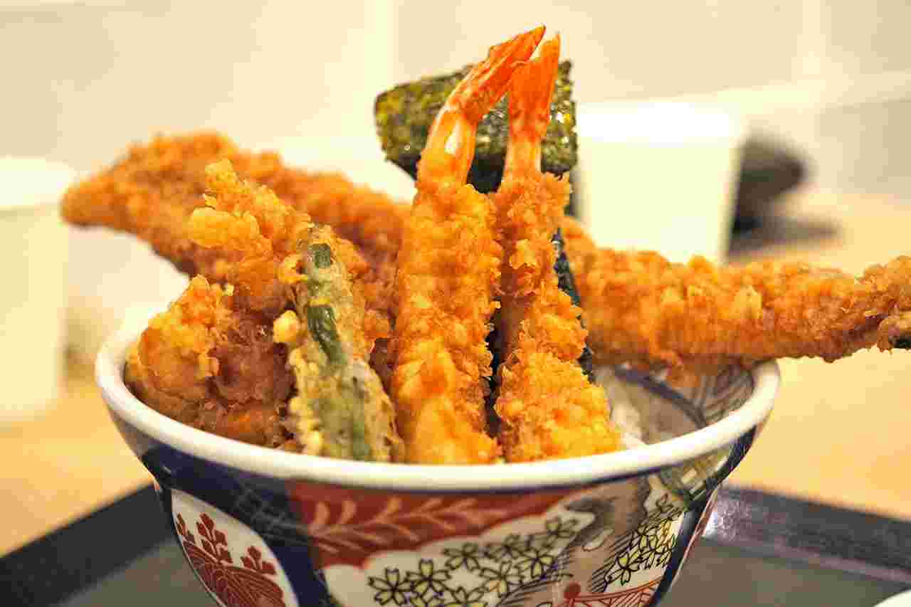 金子半之助の天丼
