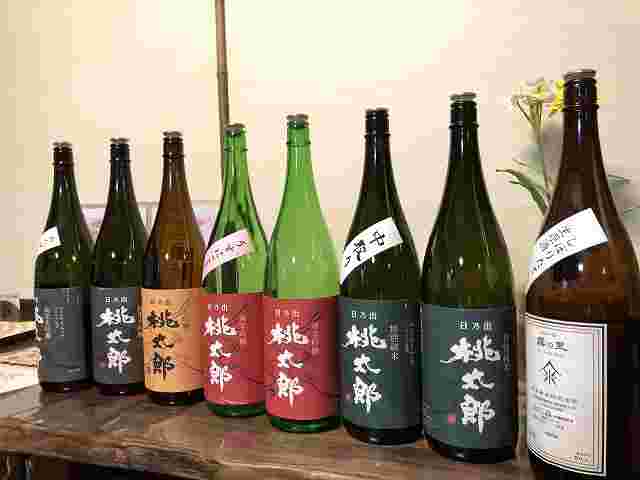 四万十川の水を使った桃太郎