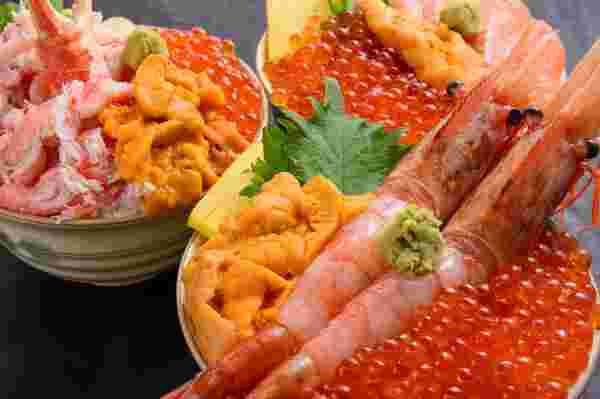 北のどんぶりや 滝波食堂の海鮮丼