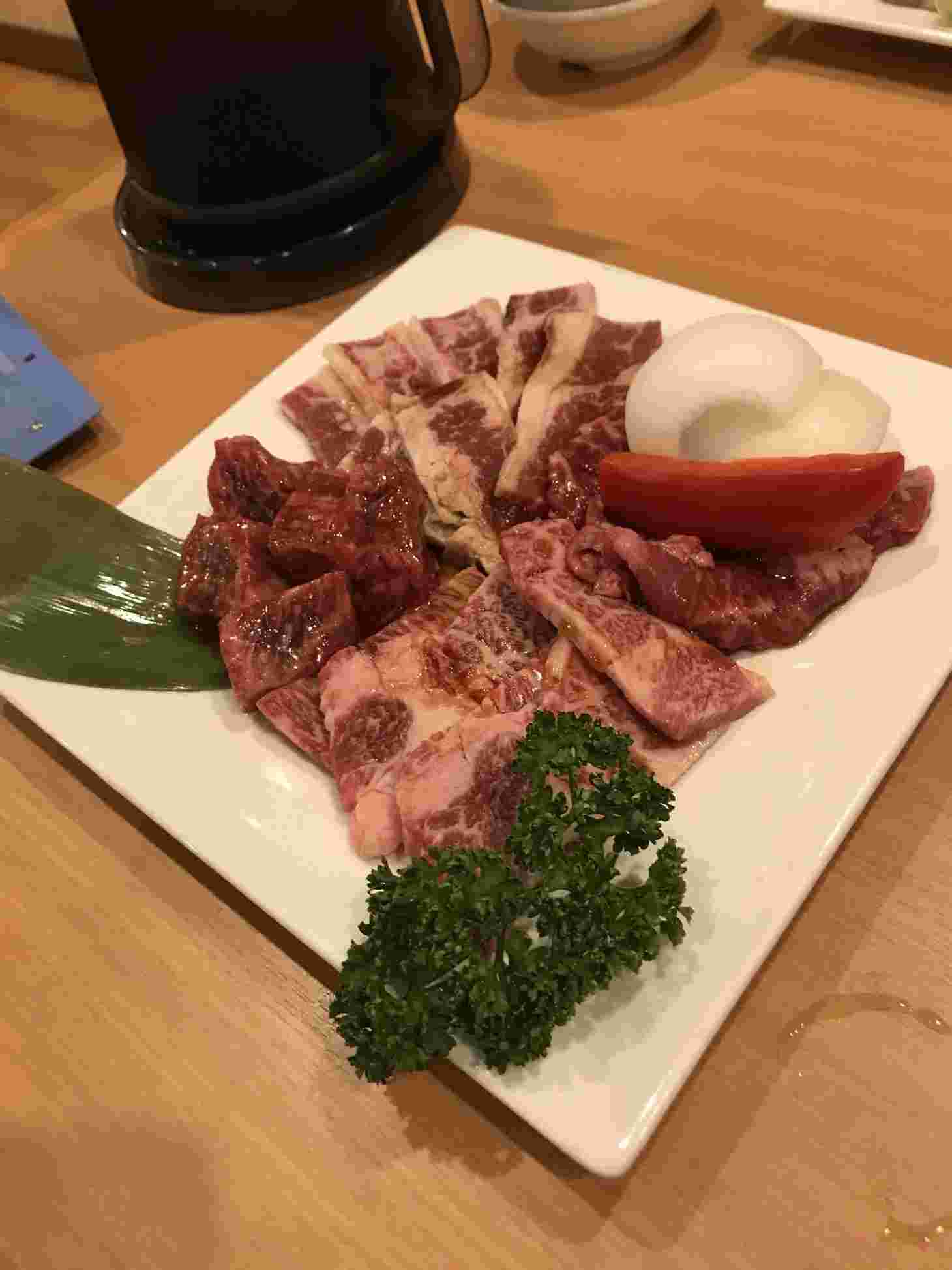 「焼肉ウエスト・門司店」の肉