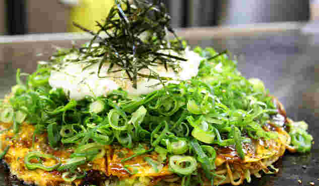 「大丸堂」のお好み焼き