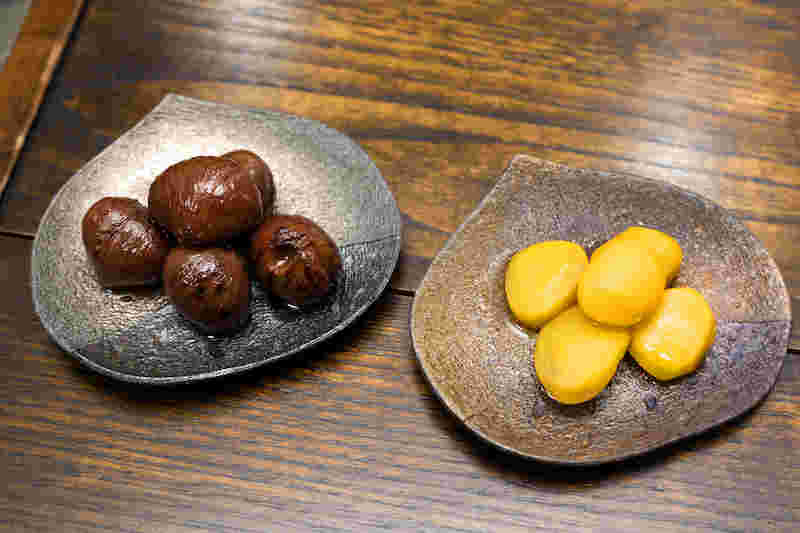 渋皮煮と甘露煮