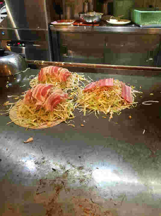 「八昌」お好み焼き