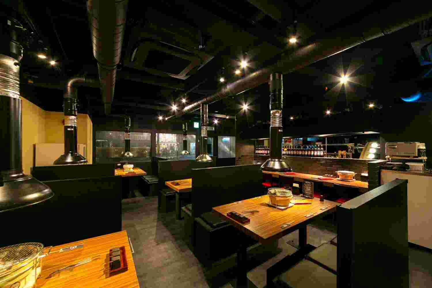 炭火焼肉たむら蒲生本店の内観