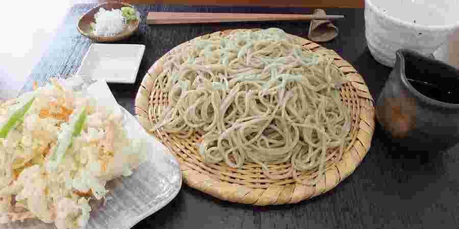 きむらのそばとかき揚げ