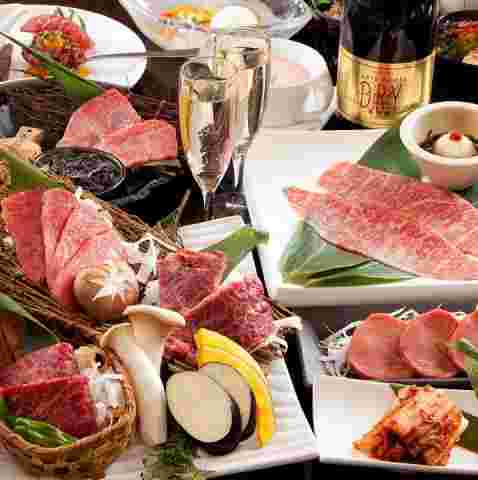 黒毛和牛焼肉コース