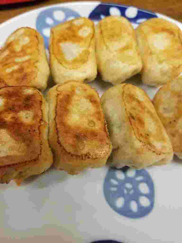 「ホワイト餃子・広島店」の餃子
