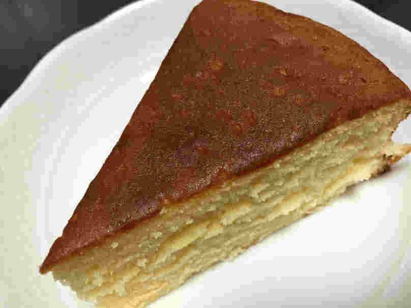 バターケーキの断面