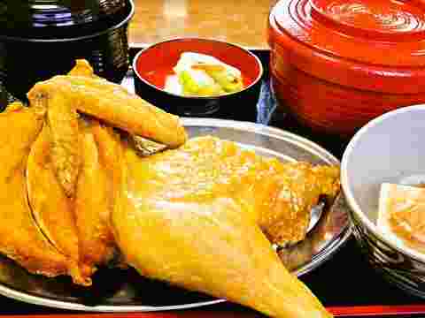 若鶏時代なるとの若鶏半身揚げ