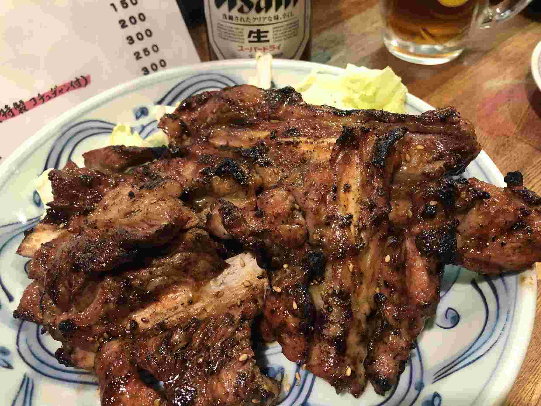 骨付きカルビ