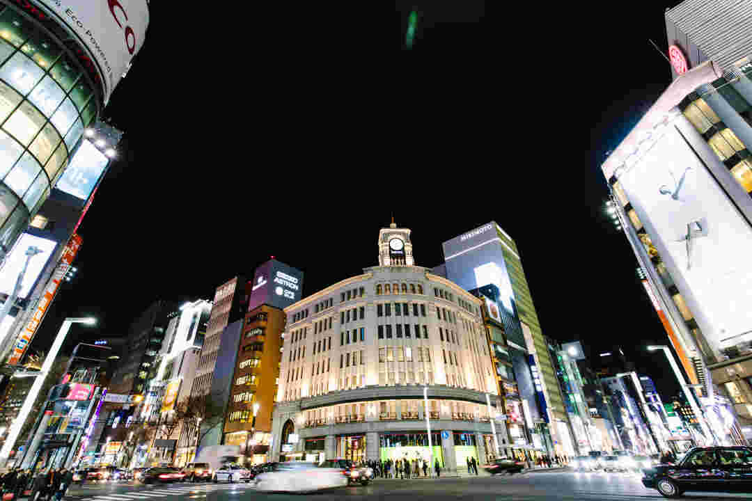 銀座の街並み