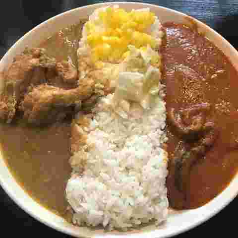 大阪スパイスカレーあいがけ画像