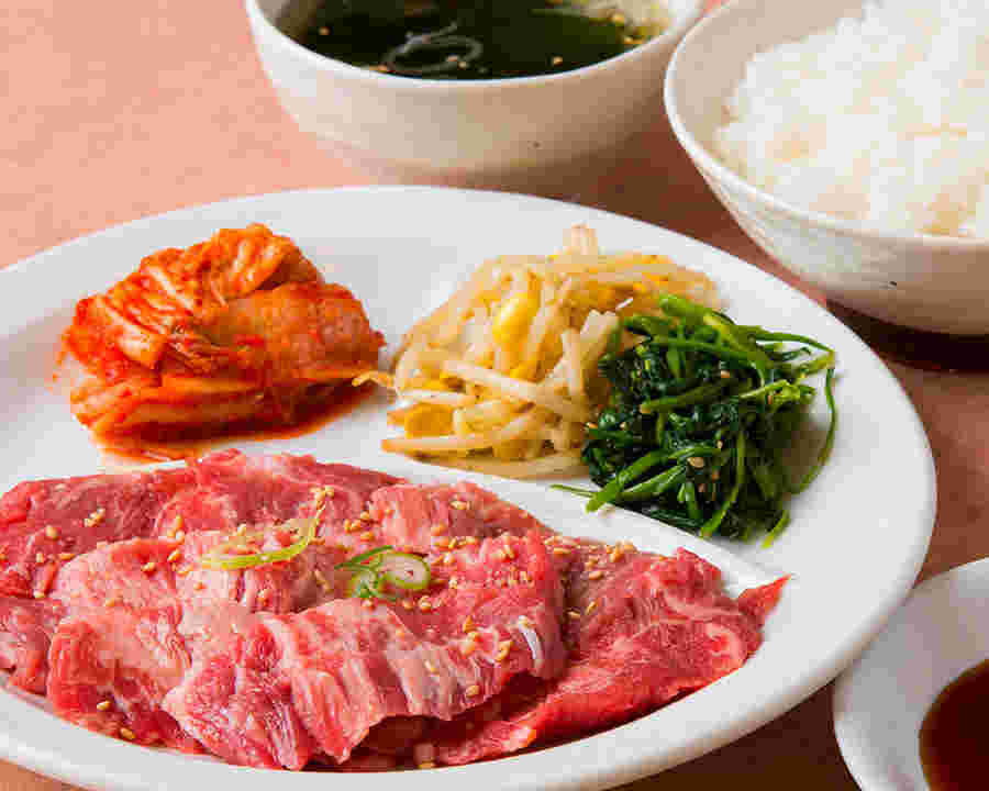焼肉のサイドメニューセット画像
