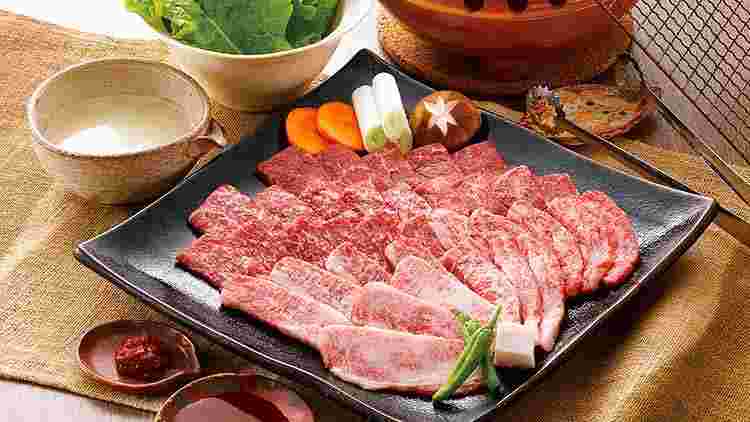 美味しいそうな焼肉セット