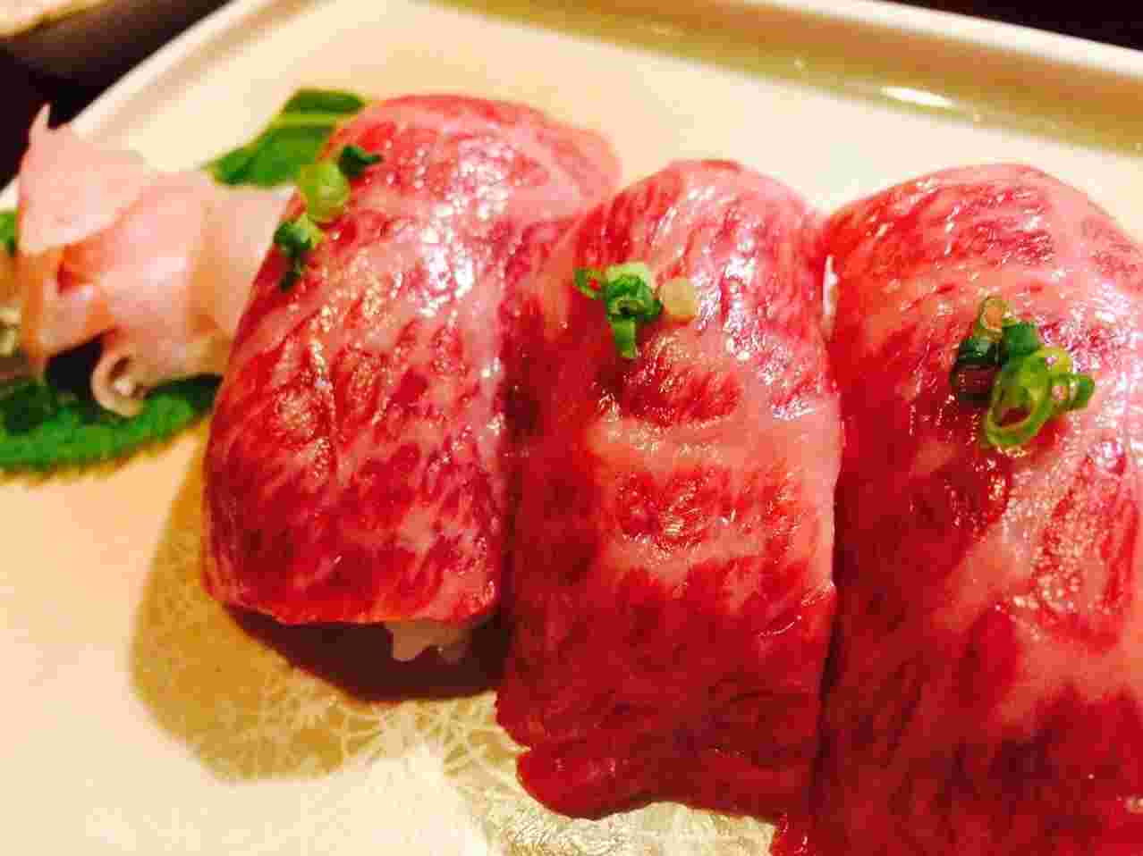 牛トロ握り寿司