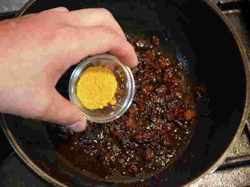 4つのスパイスで作るカレー画像