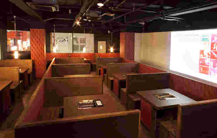 「モイジャ」のおしゃれな店内