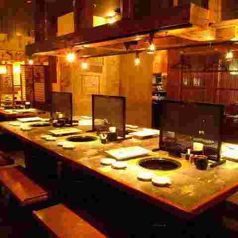 牛角の店内