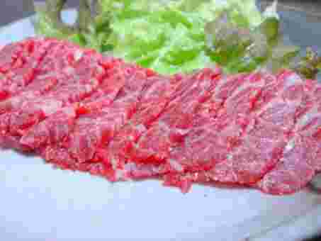 美味しそうな赤身肉