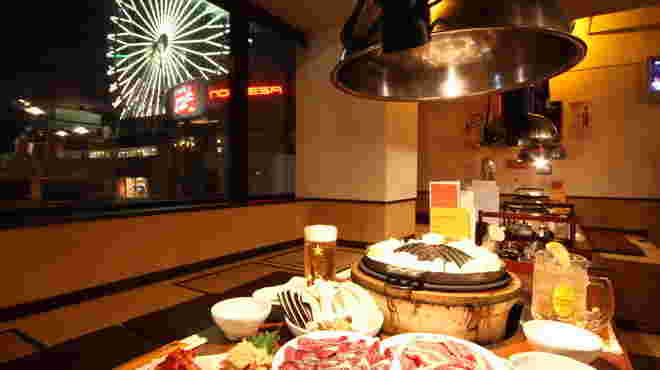 夜空のジンギスカン　店内の様子