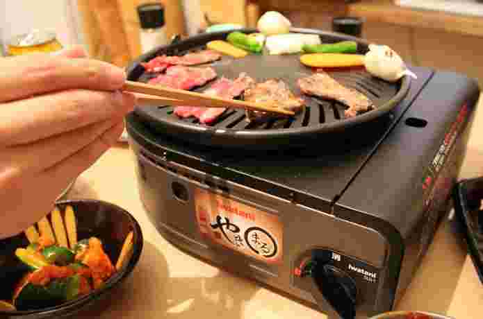 スモークレス焼肉グリル やきまる使用イメージ