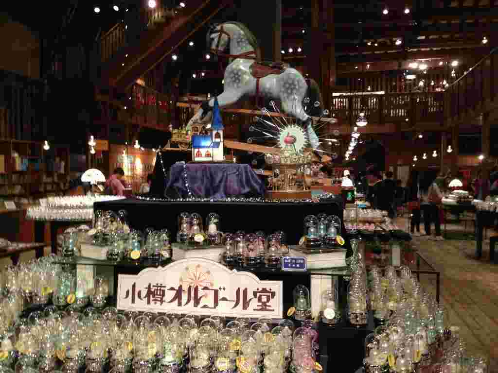 小樽オルゴール堂店内