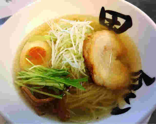 秋刀魚だしラーメン塩