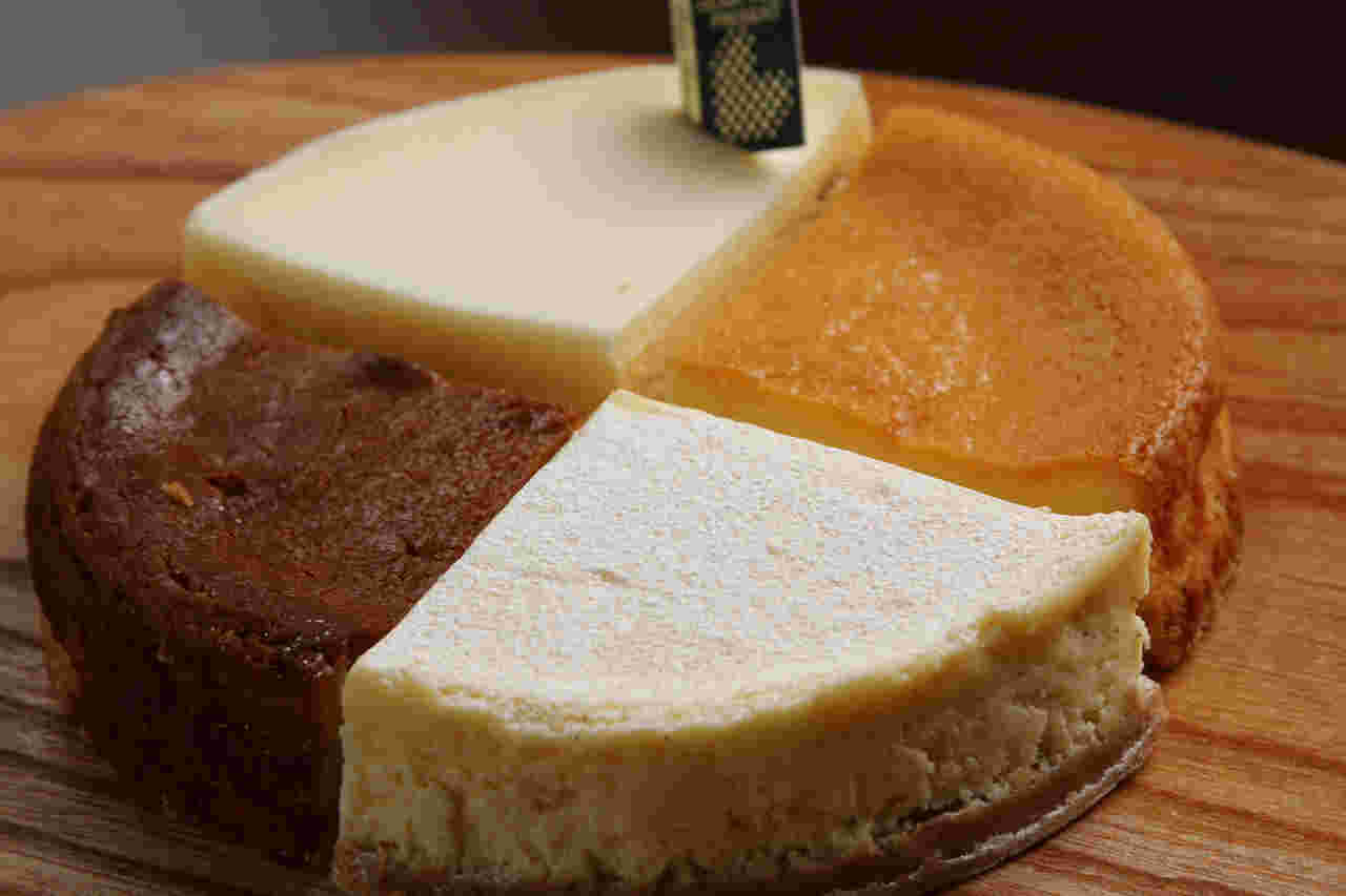 4種のアソートチーズケーキ