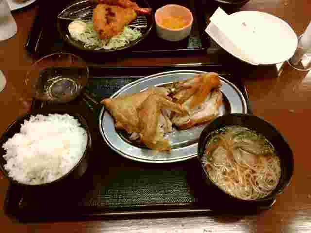 定食メニューの画像