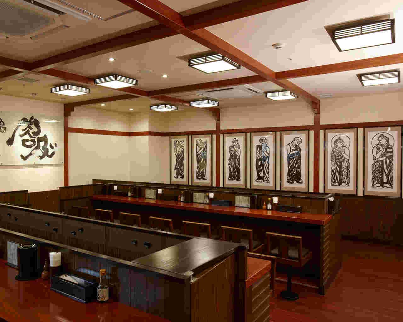 千とせべっかん　店内