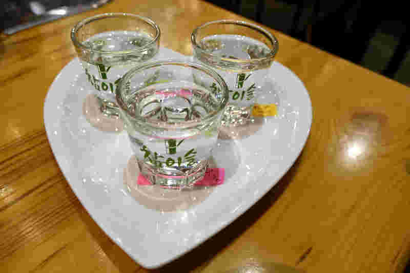 くるむのジョウンデーショット飲み比べ
