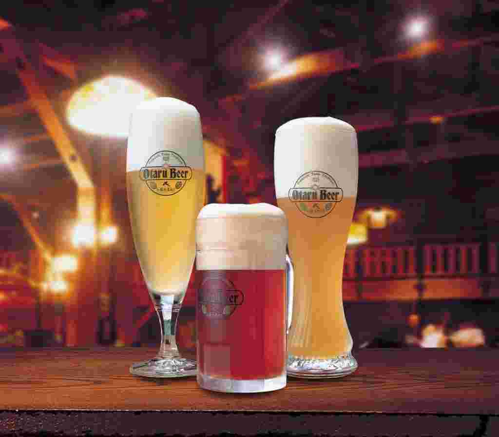 店内で楽しめるビール各種