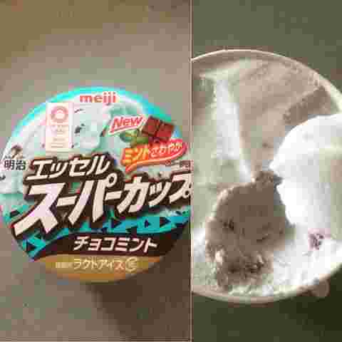 エッセルスーパーカップチョコミント