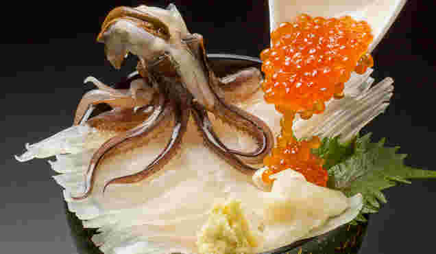 磯鮨の自慢のイカ料理