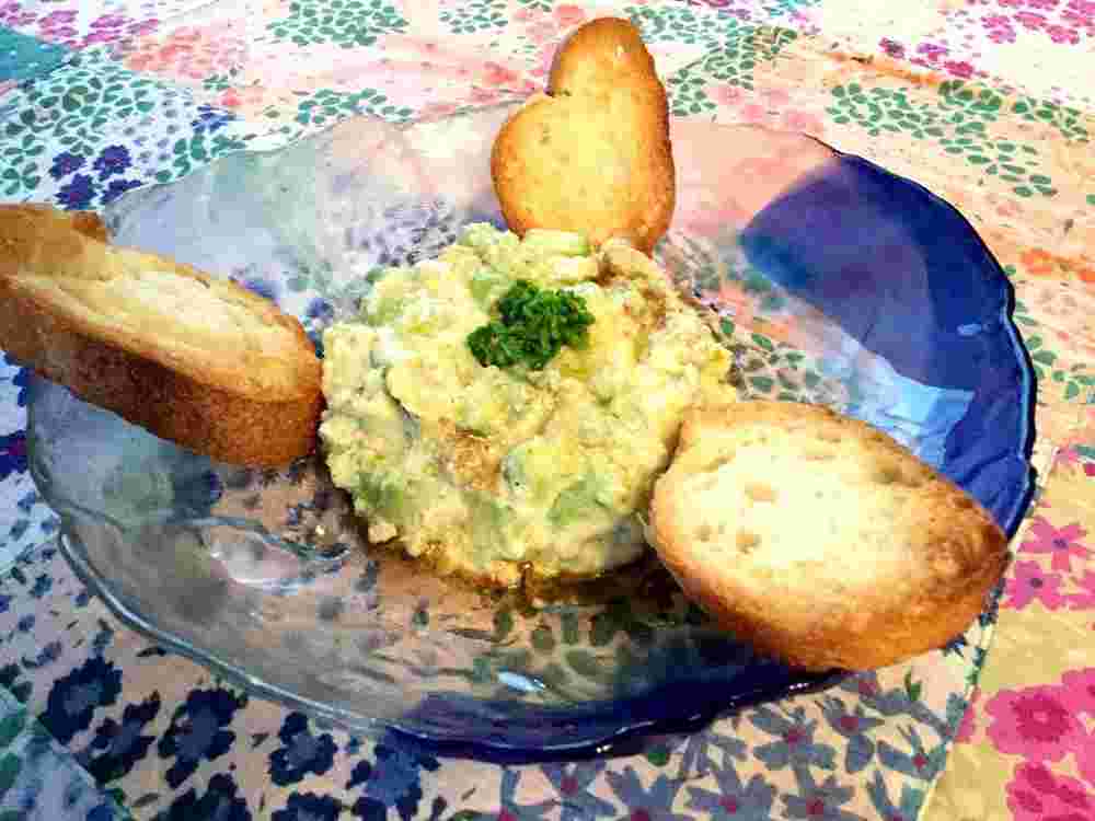 ｢アボカドとカニ缶の前菜｣の画像