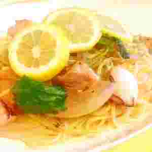 塩レモンガーリックパスタ
