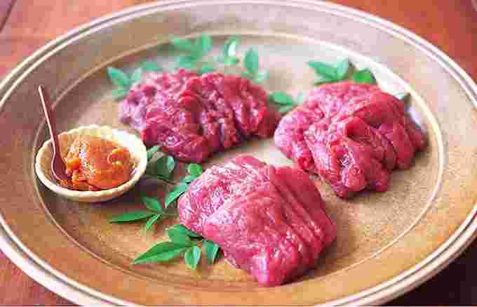 生肉3点盛り