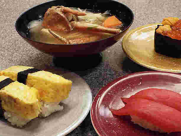くるくる寿しメニュー