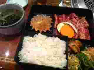 カルビ弁当