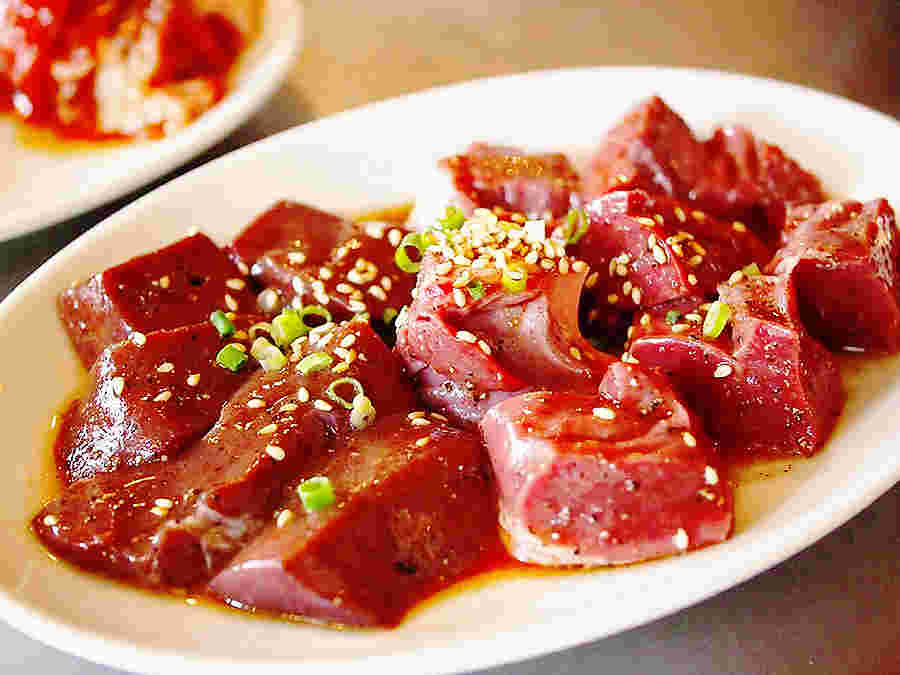 神保町食肉センター上野店の人気のレバー