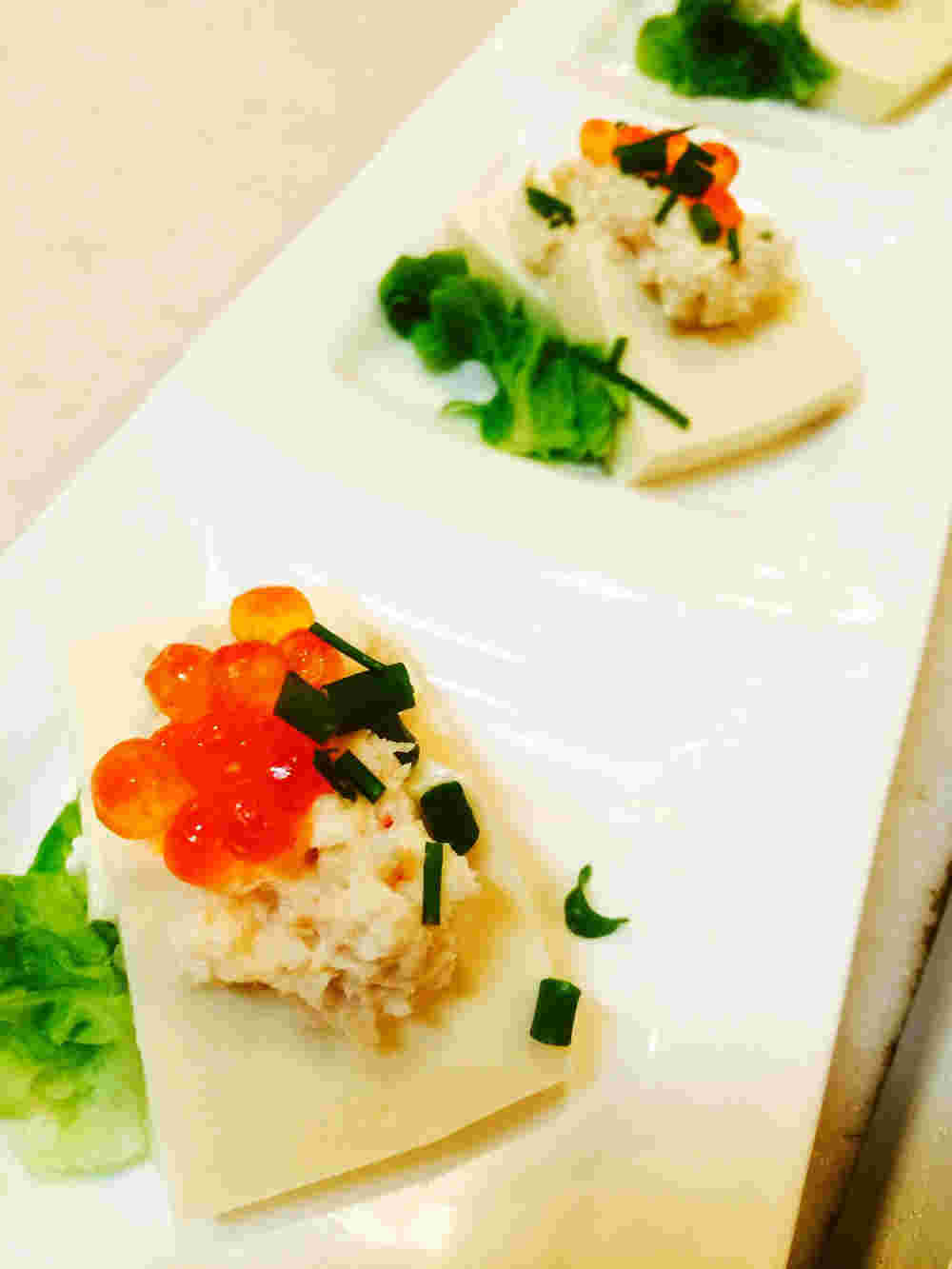 ｢かにマヨのせ豆腐｣の画像
