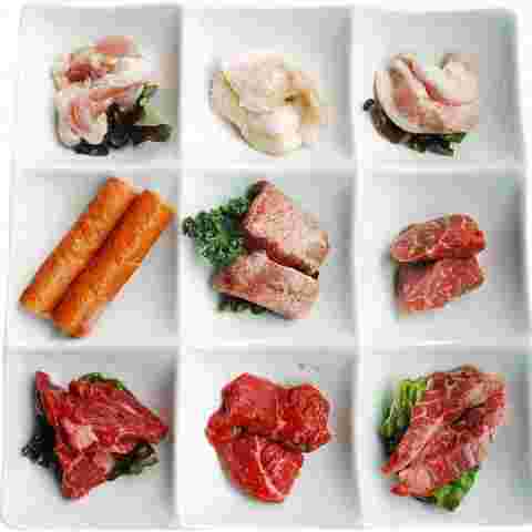 焼肉9種盛り